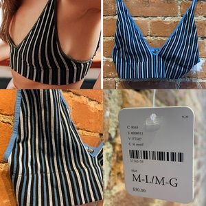 Free People Stripe it Up Bralette